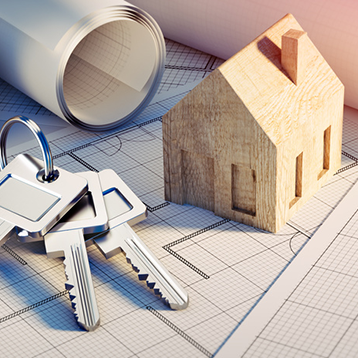 Haus mit Schlüssel
