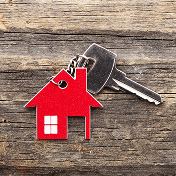 Haus mit Schlüssel